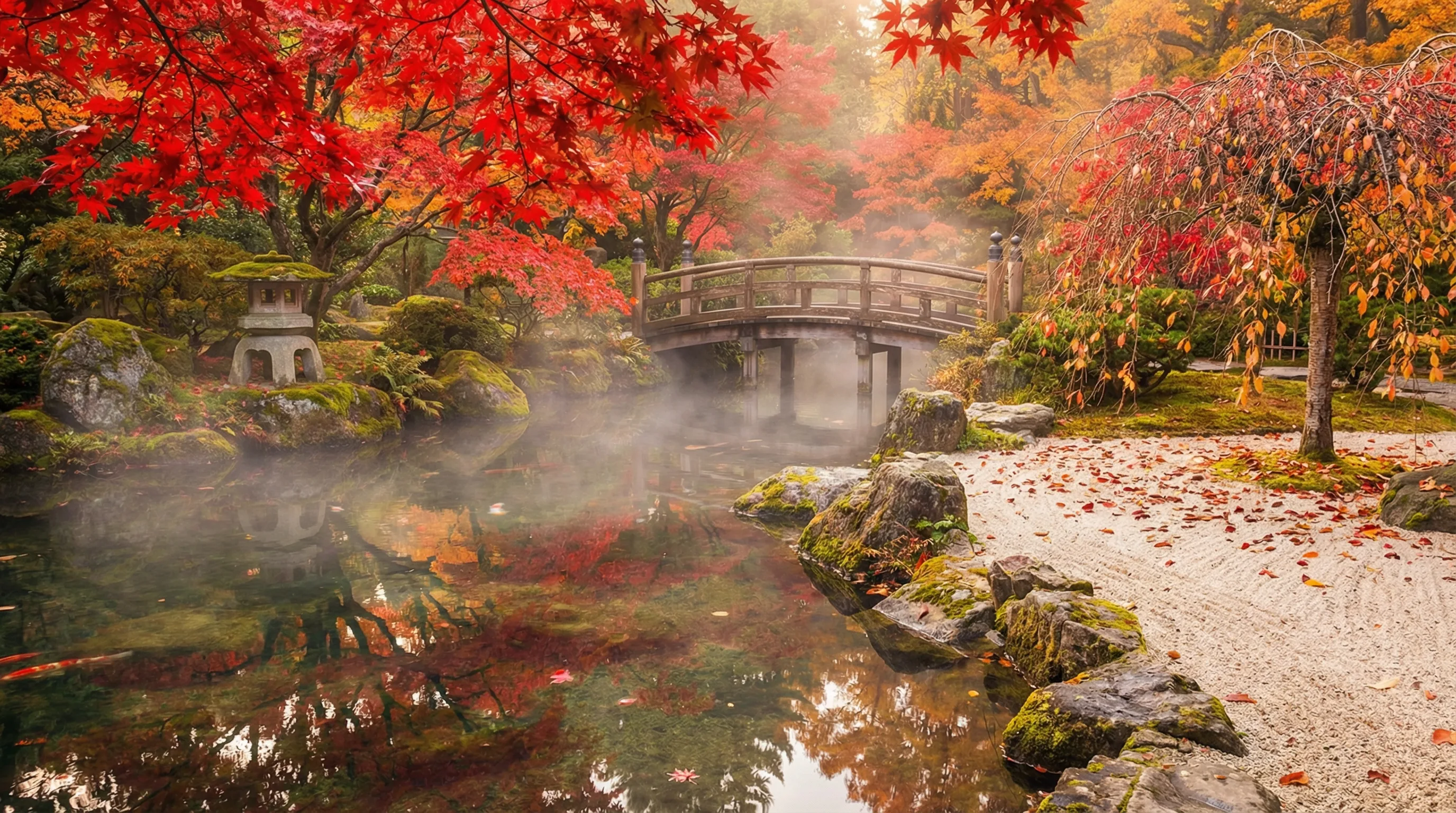 糖心vlog热门视频 - 日式庭院秋韵