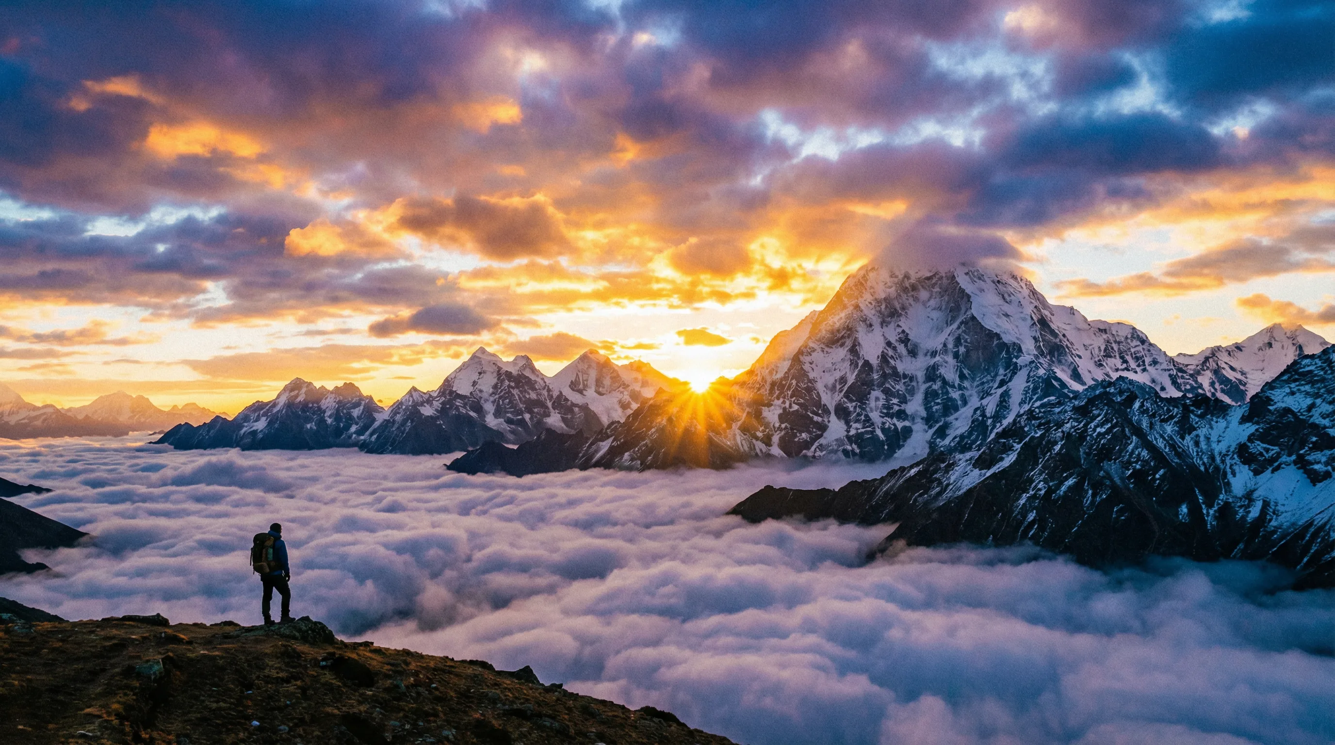 糖心vlog热门视频 - 高山云海日出